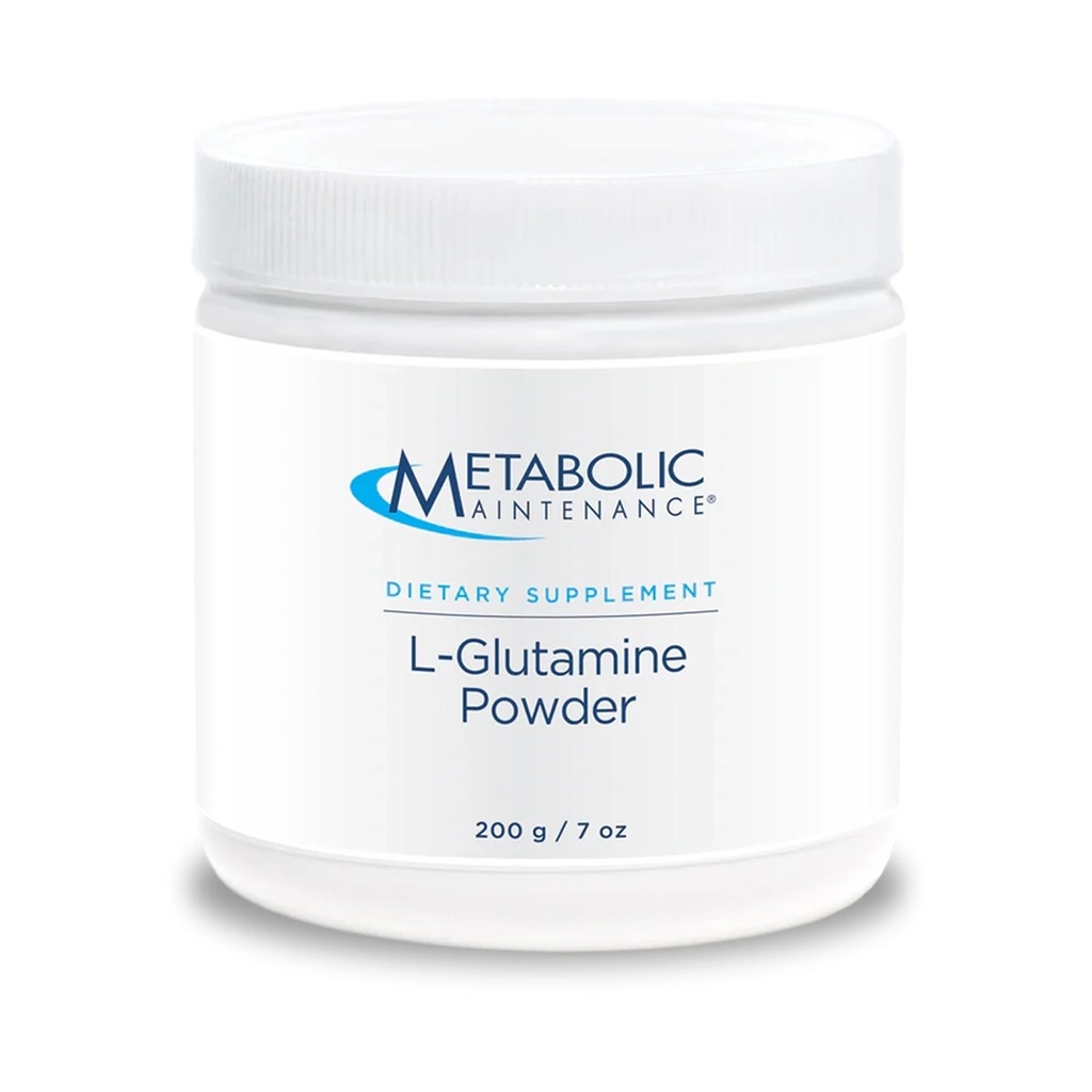 Metabolic Bakım L-Glutamine Toz - 1000 mg, Amino Asit Supplement, Easy Drink Mix, Supports Gut Health & Recovery for Women & Men - Unflavored, 200g (200 Hizmet)