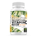 Yüksek Dose Vitamin C 1500 mg Liposomal C Kompleksi ile Sunflower Lecithin Capsules Supplements Clogged Milk Sunflower Lecithin 180 Capsules
