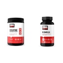 Kuvvet Faktörü Tinatine Toz 60 Hizmet ve Vitamin B Kompleksi 60 Capsules için Kas, Güçlü, Enerji ve Daha Hızlı Kurtarma