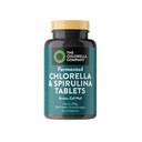 Fermented Chlorella & Spirulina Tabletleri, Chlorophyll, Green Superfood, Algae Supplement, Heavy Metal Detox, Immune Support, Broken Cell Wall, 1350 Tabletler, Non-GMO, Vegan