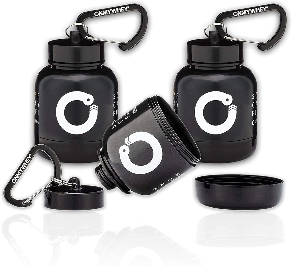 ONMYWHEY - Portatif Protein ve Supplement Toz Funnel Key-Chain - Modern 3Pack