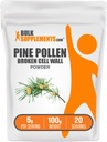 BulkSupplements.com Pine Pollen Toz - Kırık Hücre Duvar, Pine Pollen Supplement, Herbal Supplement - Gluten Free, 5g per Service, 100g (3.5 oz) (Pazar 1)