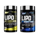 Nutrex Research Lipo 6 Intense and Nighttime AM/PM Log