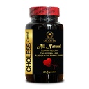 Choless Control Herbal Supplement with Niacin Policosanol Guggul Cayenne Garlic & Plant Sterols to Support Cholesterol Levels Already Normal 1 Bottle 60 Capsules