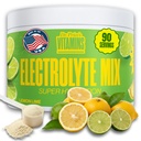 Dr. Price's Electrolyte Mix | Sugar-Free Hydration Toz 72+ Trace Minerals | No Sugar, Fast-Dis çözme Elektrolytes Toz Paketleri | Lemon-Lime, 90 Hizmetler