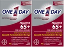 TEK A GÜN Proaktif 65+, Mens & Womens Multivitamin, Vitamin A, Vitamin C, Vitamin D ve Immune Health Support*, Kalsiyum, Folic Acid & More, Tablet 150 Kont (Pack of 2)