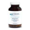 Metabolic Bakım MetaCalm - GABA L-Theanine Supplement for Calm, Sleep, and Stres Desteği, B6, Active Folate, Magnezyum & 5-HTP Kompleks for Yetişkinler, Men and Women - 90 Capsules
