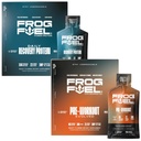 Frog Yakıt Düzenli Protein & Ultra Pre Workout Shot Sche, 1500 mg Beta Alanine, 15g Protein Nano-Hydrolyz Grass Fed Collagen, Pre & Post Workout, 1.2 oz Packets, 48 Pack