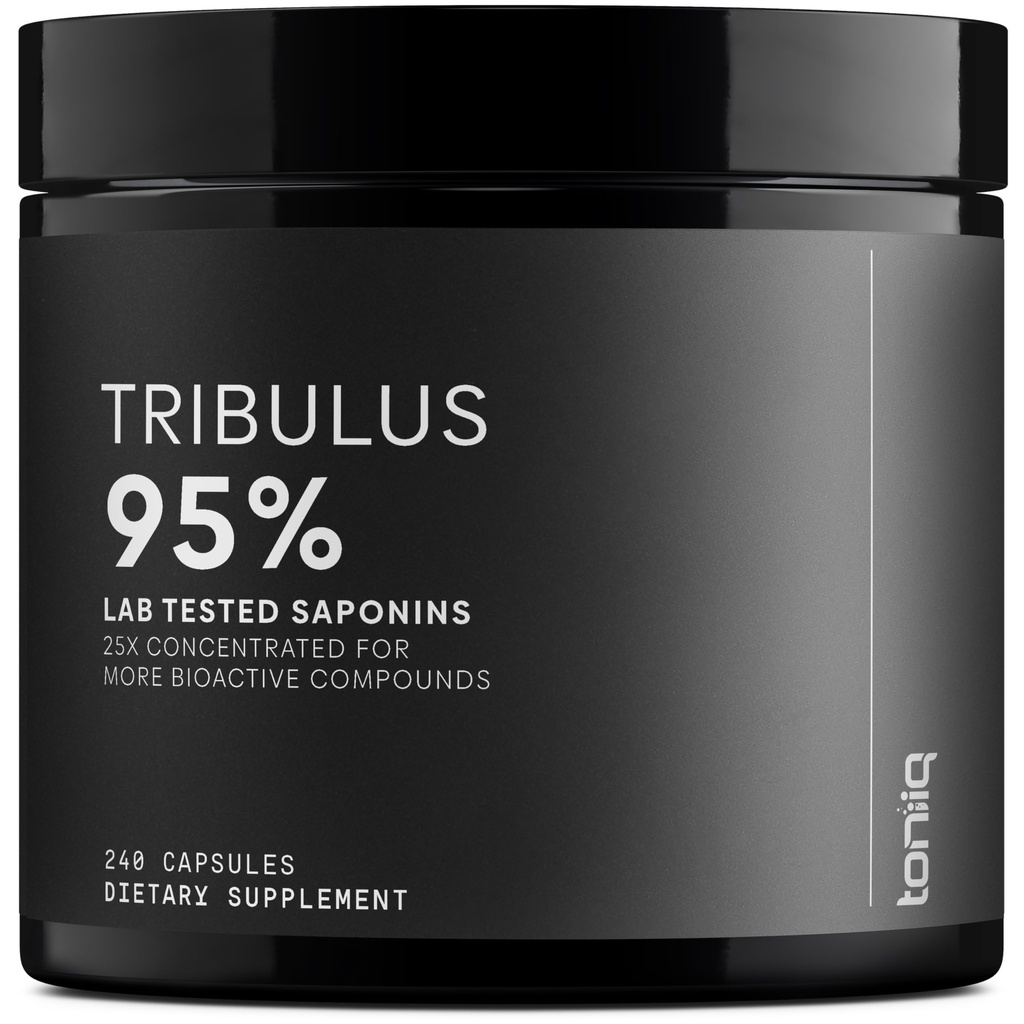 Erkekler için Tribulus Terrestris - Ultra High Potency 25:1% 95 Saponins - 1300 mg Pure & Interd Formula - Üçüncü Taraflı Lab Saf ve Kalite için Test Edildi - 240 Capsules