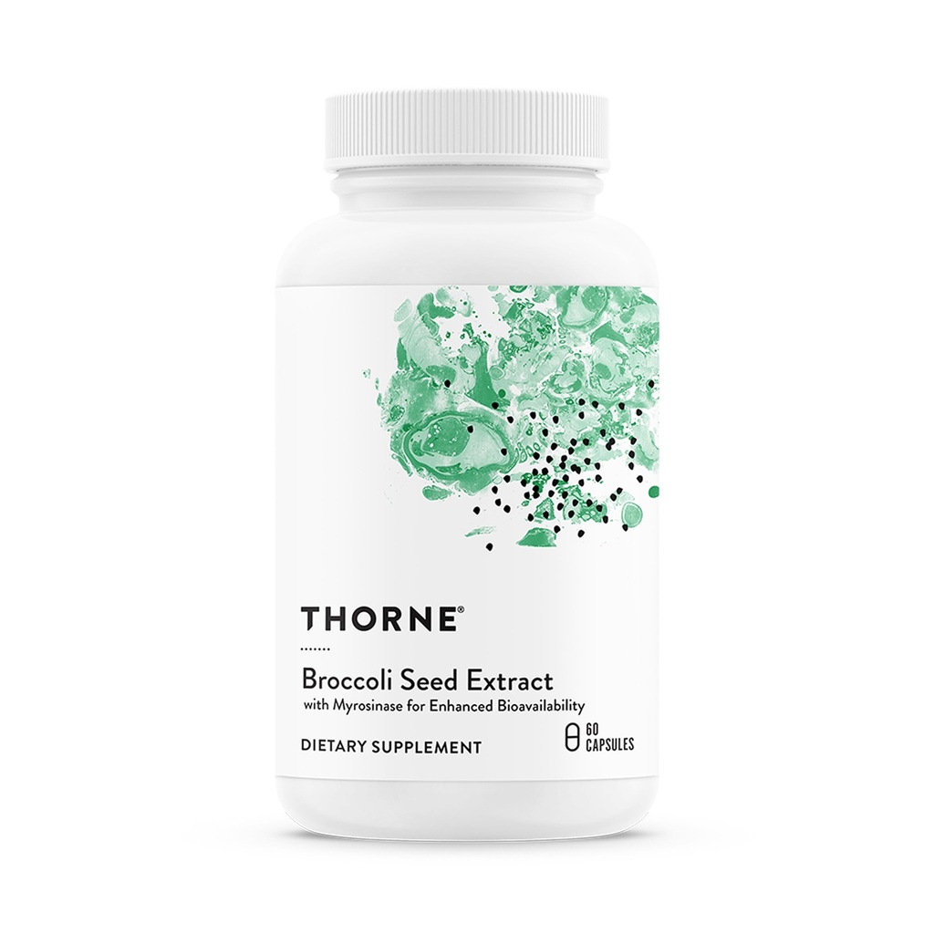THORNE - Broccoli Tohumksiyonu (Formerly Crucera-SGS) Antioksit Desteği için * - Sulforaphane Glucosinolate (SGS) - 60 Capsules