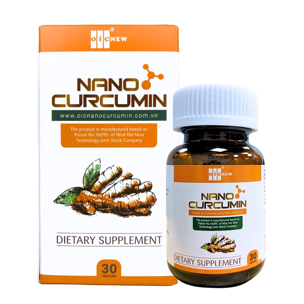 Nano Curcumin - 30 Capsules - Nano Teknoloji Absorpsiyonunu% 99.9'a yükseltiyor, Digestive System, Relieves Gastrik ve Beautify The Skin