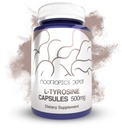 Nootropics Depot L-Tyrosine Capsules | 500mg | 120 Count | Amino Acid Supplement | Supports Healthy Stress Levels | Boosts Energy | Promotes Mental Alertness, Focus and Clarity