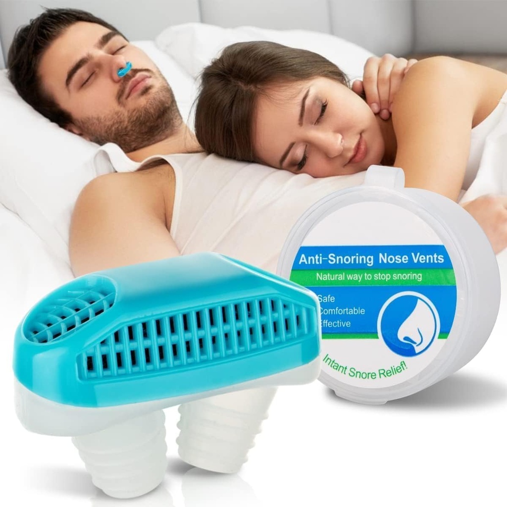 Anti Snoring Devices for Men and Women, Soft and Comfortable Material, Easy to Use&Clean Blue