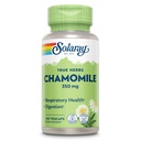SOLARAY Chamomile, Soothing Support for Digestion, Respiratory Tract and Relaxation, 100 Hizmet, 100 VegCaps