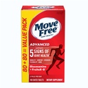 Free Advanced Glucosamine Chondroitin +uba Fructoborate Ortak Destek Tamamını Harekete Geçin, Destek Hareketlilik Flexability & Bone - 160 Tablet (80 hizmet vermektedir)*