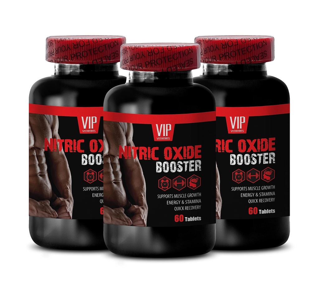 Nitric oxide pre workout strength support - NITRIC OXIDE UNIQUE COMPLEX - OKG nitric oxide muscle activator, GKG nitric oxide recovery enhancer, AKIC nitric oxide synergy 3 Bottles 180 Tablets