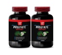 Saw Palmetto for Enlarged Prostate - Prostate Support - Pygeum and Prostate Wellness, Red Raspberry for Prostate Support, Graviola for Cellular Protection, Green Tea Catechins 2 Bottles 120 Caps