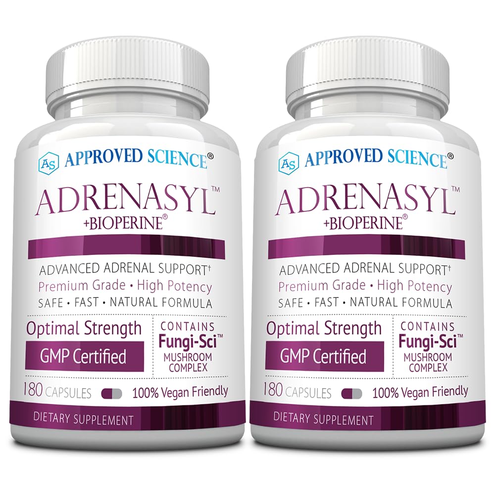 Onaylanmış Bilim Adrenasyl - Adrenal Gland Desteği - 180 Kont - 2 Paket