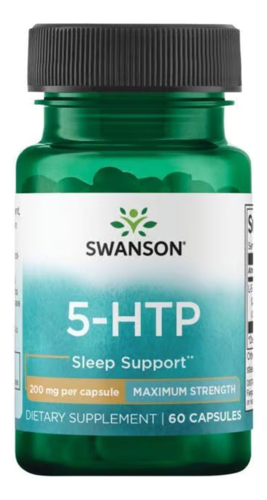 Swanson Ultra Amino Asit maksimum Güç 5Htp 200 Milligram 60 Veg Capsules