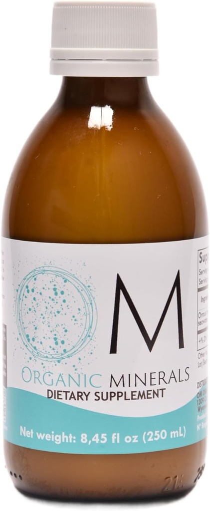 Ormus Organik Minerals 250 mL - Ormus Pure Premium - Yoğun - Derin Atlantik Sularından Mineraller - Monatomik - 1 Birim