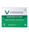 Visbiome® Advanced GI Care - Yüksek Potency Probiyotik 450 Milyar Güçlü - 30 Packets Unflavored Toz - Orijinal De Simone Formulation - Shinpped Cold in Recyclable Forest with Sıcaklık Monitor.