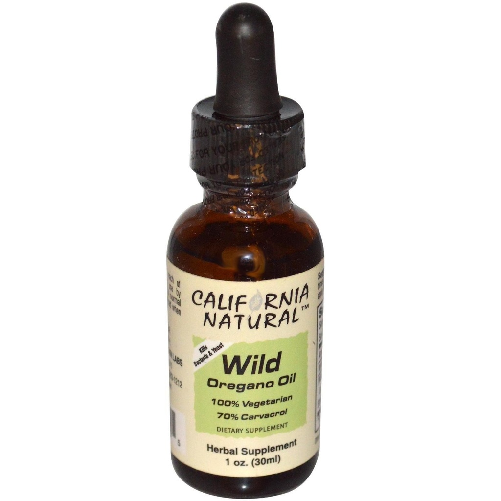 California Natural Wild Oregano Oil - 1 fl oz