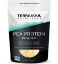 Terrasoul Superfoods Organik Pea Protein, 1.5 Lbs - Avrupa Kaynağı | Unflavored | Smooth Texture