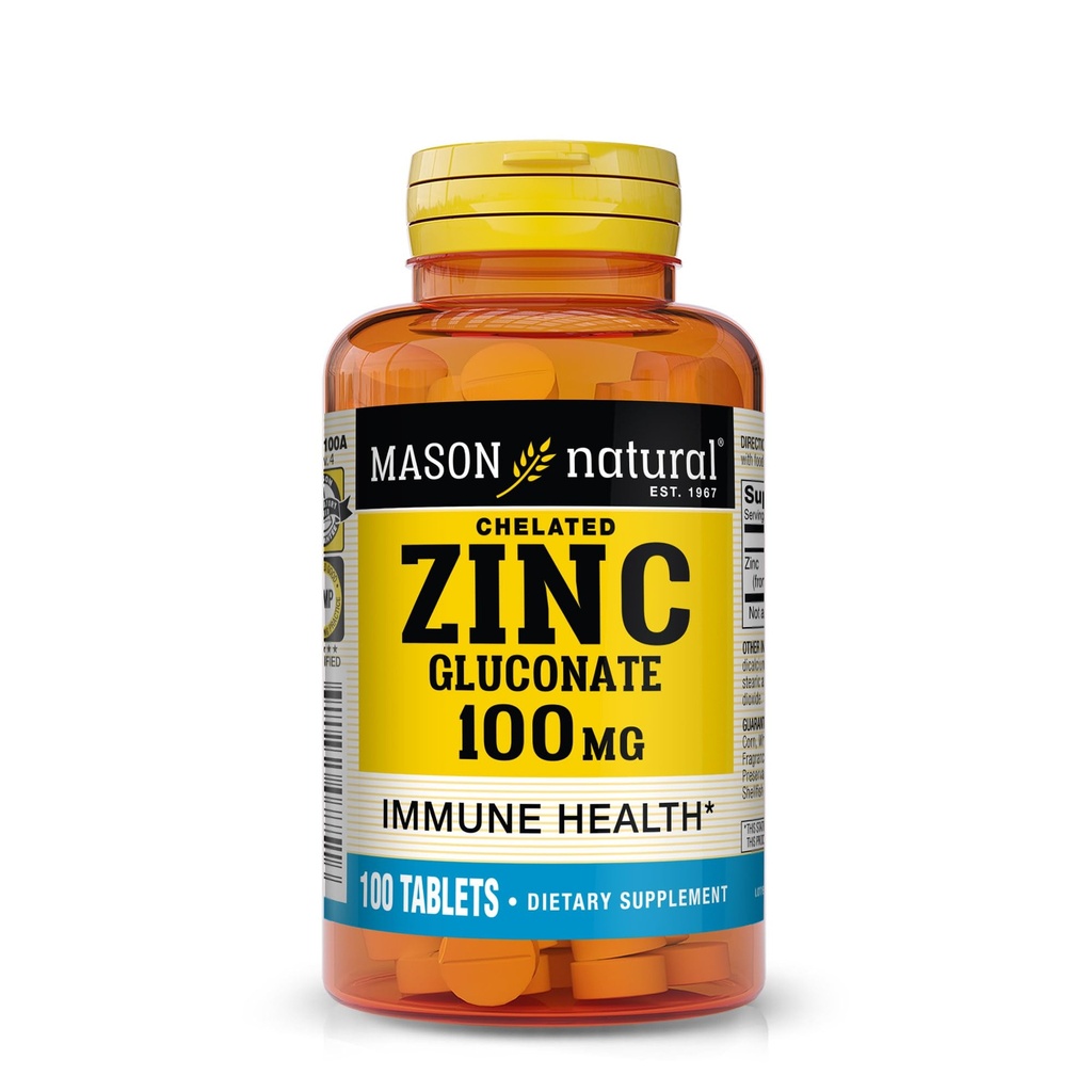 MASON NATURAL Zinc 100mg 100 Tabs