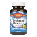 Carlson - EcoSmart Omega-3, Sürdürülebilir Kaynak, Kalp, Beyin, Vizyon ve Ortak Sağlık, Limon, 90 yumuşak jel