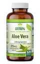 Herbal Sırları Aloe Vera 25 Mg Yoğun 200:1 | 5000 Mg Eşdeğer | 120 Softgels | Non-GMO | Gluten-Free | Made in USA