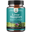 Natures Craft Liver Cleanse Detox & 120 Tamir Capsules - Herbal Liver Support Milk Butle Supplement - Silymarin Milk Butle Supplements with Dandelion Root, Choline, Beetroot & Artichoke Tür