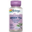 SOLARAY, Yeşil Çay Broşürü Çift Güç, Veg Cap (Btl-Plastik) 500 mg | 30ct
