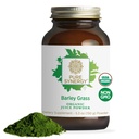 PURE SYNERGY Organik Barley Grass Juice | Chlorophyll-Rich Greens Toz | Organik Cold-Basın Barley Grass Juice | Enerji, Detox ve Digestion Support (5.3 oz.)