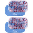 Thrive Reusable Gel Ice Packs for Injuries, Back Knee Neck, 2-Count, Blue