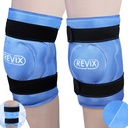 REVIX 20" XXXL Ice Knee Wrap, Extra Large Reusable Cold Compress, 2 Packs