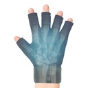 Finger Arthritis Compression Hand Ice Pack Gloves for Pain Relief, Adjustable Wrist Ice Pack for Hot & Cold Therapies, Reusable Gel Finger Ice Glove Sleeve tfor Tendinitis, Carpal Tunnel (Rose pink)