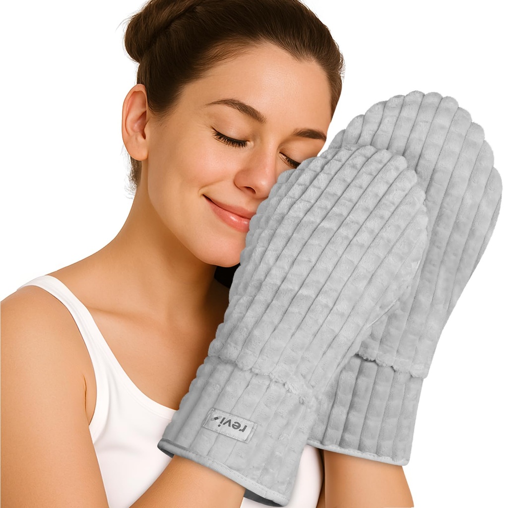 REVIX Microwavable Heated Gloves for Arthritis Hands & Fingers