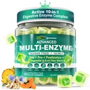 Kadınlar ve Erkekler için Enzymes Gummies, 90Billion CFU Probiyotik ve Prebiyotiks & Postbiyotik, Sebze & Meyve Fiber Mix, Super Enzymes for Digestive & Gut Health,Immune,60Cts