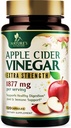 Apple Cider Vinegar Capsules 1877 mg - Ekstra Kuvvetli Detox & Cleanse with Vitamin D & çinko - Premium ACV Pills with Joint Natural Digestion & Immune Support - Vegetarian Supplement - 120 Capsules