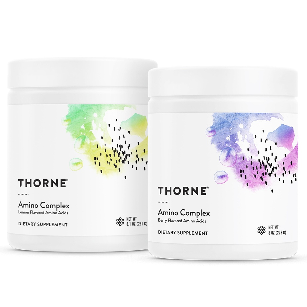 THORNE - Amino Kompleksi Grafik - Lean Kas Mass ve Energy Production - Lemon & Berry Flavors