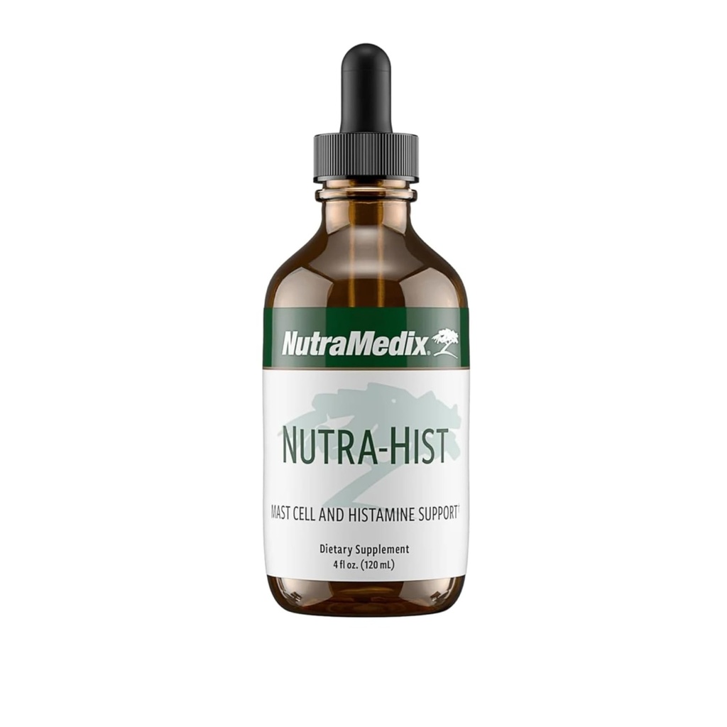NutraMedix Nutra-Hist Mast Cell & Histamine Support Supplement - Liquid Tincture Formulated Including Stinging Nettle Leaf & Black Cumin Seed - Immune, Respiratory & Seasonal Support (4 Fl oz)