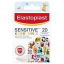 Elastoplast Sensitive Kids Bandages, Hypoallergenic, First Aid, 20 Strips