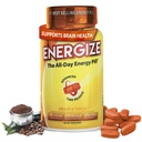 iSatori Beyin ve Focus Caffeine Pills - Tüm Gün Enerji Pilleri, Beyin ATM, Enerji ve Oda Tamamı, Zaman Yayını Caffeine, No Crash (60 Tablet) anlamına gelir