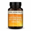 Dr. Mercola Liposomal Vitamin D3 - Destekler Kalp, Bone & Immune Health - 10.000 IU Per - Non-GMO, Soy Free & Gluten Free - 90 Capsules (90 hizmet)