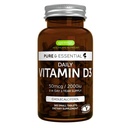 Igennus Daily Vitamin D3 2000iu, 50 mcg, Clean Label, 365 Küçük Tabletler, 1- Yıl Supply, Vegetarian Cholecalciferol Vitamin D Supplement D Supplement