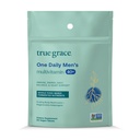 True Grace Men's 40+ Bir Günlük Multivitamin Fermented Minerals, Organik Adaptogens & Mushrooms Whole Body Balance Immune, Endurance, Bone & Heart Support Supplement - Non-GMO - 90 Vegetarian Tabletler