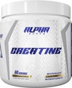 Alfa Supps - Alpha Kretin Monohidrat Toz Destekler Kas Büyüme | Mikronized | Unflavored | 300 Grams - 60 Hizmet