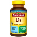 Doğa D3 5000 IU (125 mcg) Yumuşakgels, Ekstra Güç Vitamin D Supplement for Bone and Immune Health Support, 90 Softgels, 90 Day Supply