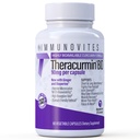 IMMUNOVITES Theracurmin BID 300 mg (Nano Curcumin 90 mg per Cap.)| hizmet başına 600 mg - Şimdi w/Ginger & Bioperine (60ct Şişe)