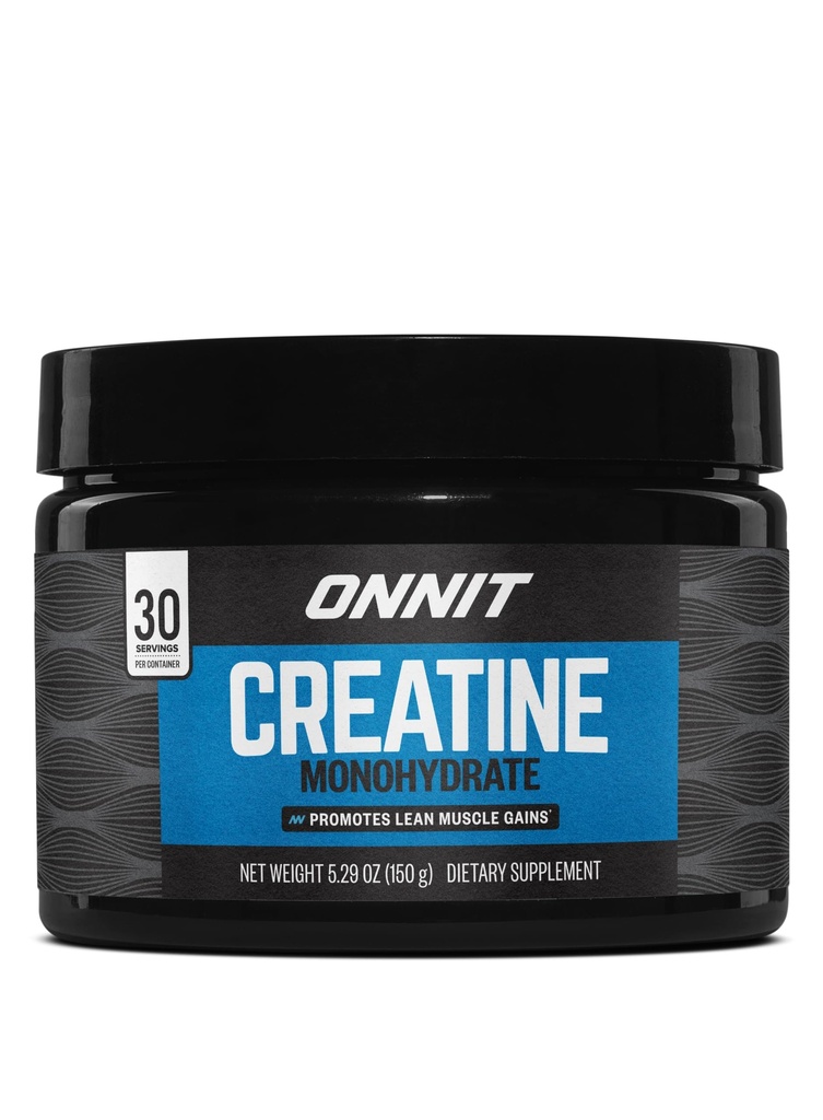 ONNIT Tinatine Monohidrat Toz, IGEN(TM) Non-GMO Tested 5g Premium Kretine for Muscle Strength, Power and Lean Mass, Supports Brain Health, Brain Cellular Energy, Unflavored, 30 Hizmet, 5.29 ozz